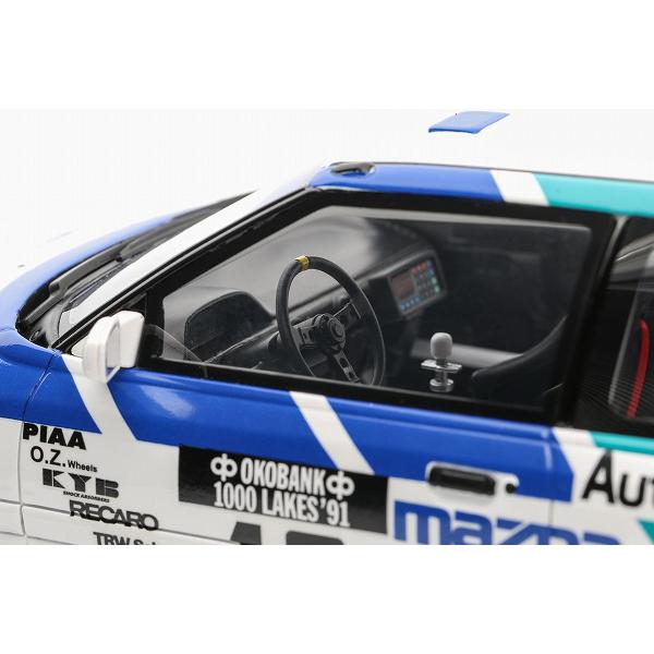 OttO mobile 1/18 マツダ 323 GTX Gr.A 1000湖 ラリー 1991 #10 (OTM1099) | 京商 | 04