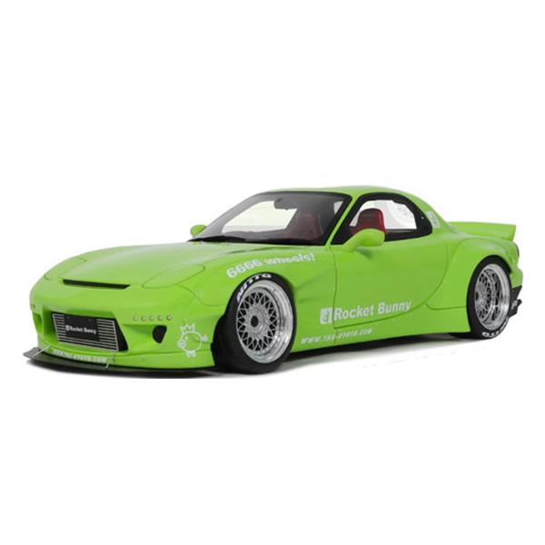 OttO mobile 1/18 ロケットバニー マツダ RX-7 (FD3S) 2015 (グリーン) (OTM1155) | 京商