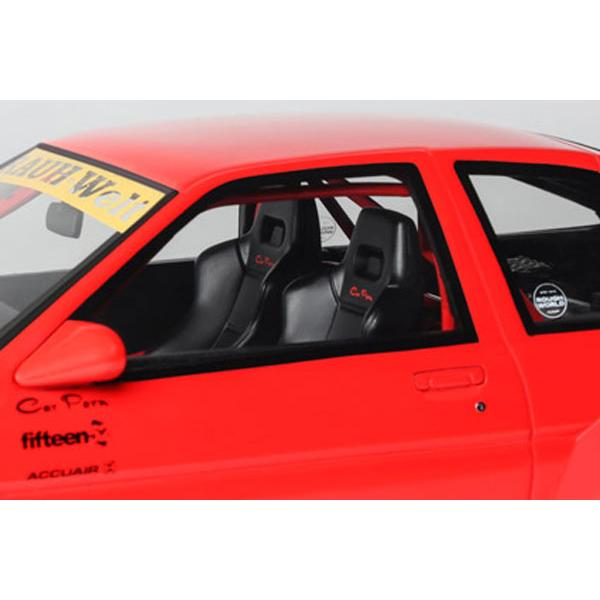 OttO mobile 1/18 トヨタ AE86 スプリンター トレノ ワイドボディ 1986 (レッド) (OTM1278) | OttO mobile | 05