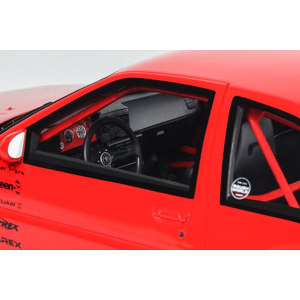 OttO mobile 1/18 トヨタ AE86 スプリンター トレノ ワイドボディ 1986 (レッド) (OTM1278) | OttO mobile | 06
