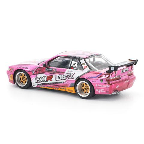 POPRACE 海外限定　1087X PANDEM S13 ミニカー POP RACE 1/64 エヴァRT8号機 x 1087X PANDEM S13 (PR640241