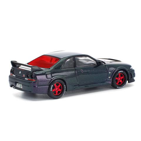 POP RACE 1/64 スカイライン GT-R（R33） ゴーストカメレオン (PR640356) |  | 02
