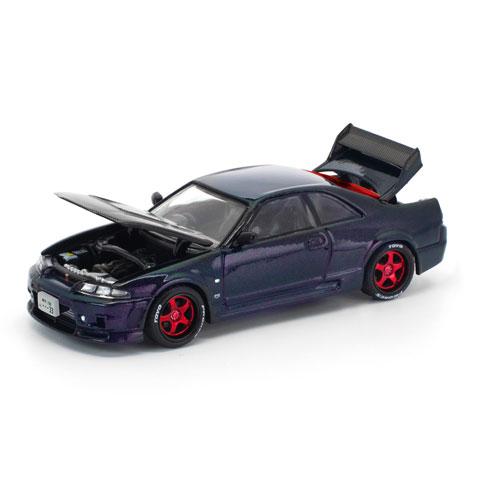 POP RACE 1/64 スカイライン GT-R（R33） ゴーストカメレオン (PR640356) |  | 03