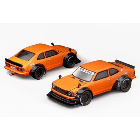 POP RACE 1/64 トヨタ カローラ KE25 オレンジ (PR640409) | 