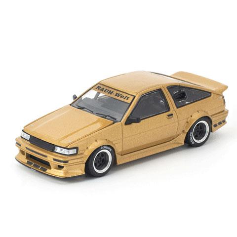 POP RACE 1/64 RWB AE86 ゴールド (PR640411) | 
