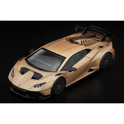 POP RACE 1/64 ランボルギーニ ウラカン STO マットゴールド (PR640413) | 