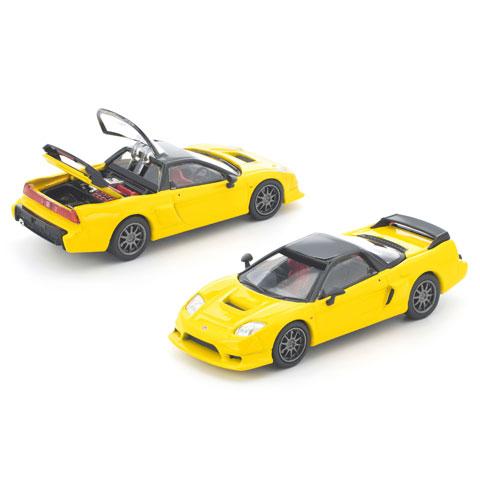 POP RACE 1/64 ホンダ NSX-R イエロー (PR640433) | 