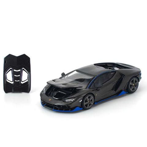 POP RACE 1/64 ランボルギーニ チェンテナリオ カーボンブルー (PR640438) | 