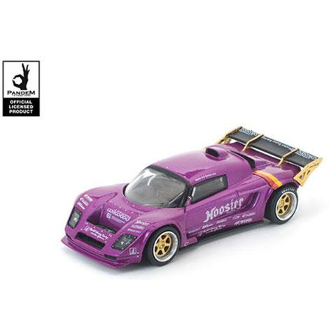 POP RACE 1/64 パンデム ロータス エリーゼ パープル (PR640448) | 