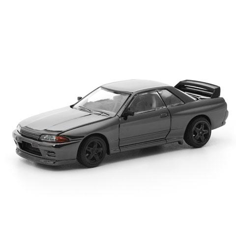 POP-RACE 1/64 R32 GT-R DARK CHROME (PRDC002) : バックファイヤ