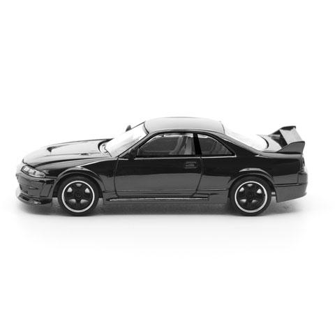 POP-RACE 1/64 R33 GT-R DARK CHROME (PRDC003) : バックファイヤ