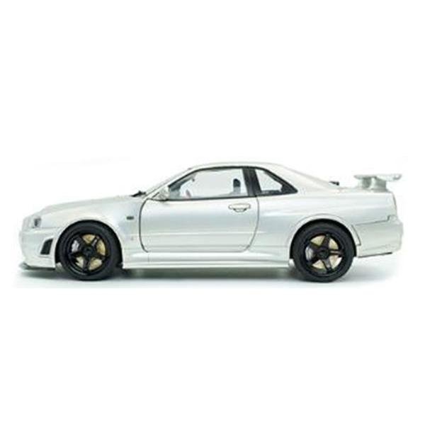 SOLIDO 1/18 日産 スカイライン GT-R (R34) Z-tune 1999 (シルバー) (S1804312) | SOLIDO | 01
