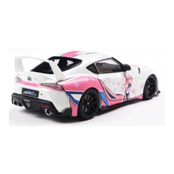SOLIDO 1/18 トヨタ GR スープラ ソリドワークス 痛車 2024 (ホワイト/ピンク) (S1809008) | SOLIDO | 01
