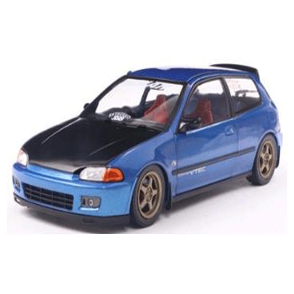 SOLIDO 1/18 ホンダ シビック (EG6) ソリドワークス 1991 (ブルー) (S1810406) | SOLIDO