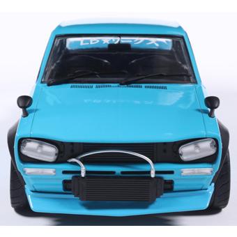 SOLIDO 1/18 日産 スカイライン 2000GT-R(KPGC10) ハコスカ リバティーウォーク ボディキット 1970 (ブルー) (S1813005) | SOLIDO | 02