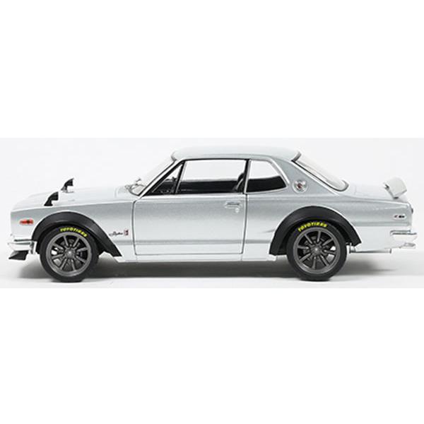 SOLIDO 1/18 日産 スカイライン 2000 GT-R(KPGC10) HAKOSUKA SOLIDO WORKS 1970 (シルバー) (S1813006) | SOLIDO | 01