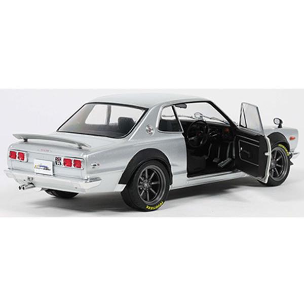 SOLIDO 1/18 日産 スカイライン 2000 GT-R(KPGC10) HAKOSUKA SOLIDO WORKS 1970 (シルバー) (S1813006) | SOLIDO | 03