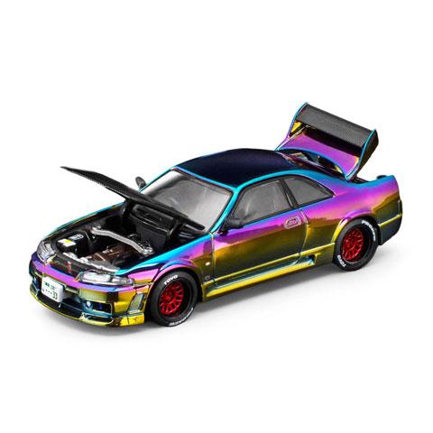 POP RACE × XCARTOYS 1/64 GT-R R33 AIT 2025 (S42-APAxpo2025