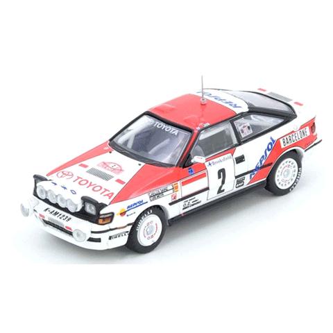 トヨタ セリカ GT-Four ミニカー 1991年　日本製 ミニカー 1/18 トヨタ セリカ GT-FOUR ST165 1991 モンテカルロ