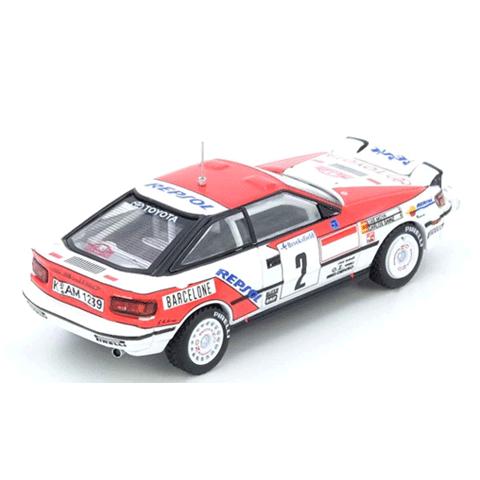 INNO Models 1/64 Toyota セリカ GT-FOUR (ST165) 1991 モンテカルロラリー ウィナー C. Sainz/L. Moya (ST165R-91MCW) |  | 01