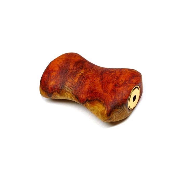 IOSファクトリー プレミアムウッド ハンドルノブ 花梨 B : バック