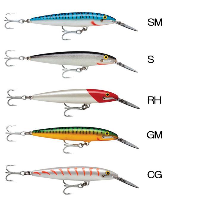 希少　ラパラカウントダウンマグナム 全5色】ラパラ カウントダウン マグナム CD7MAG RAPALA : バック