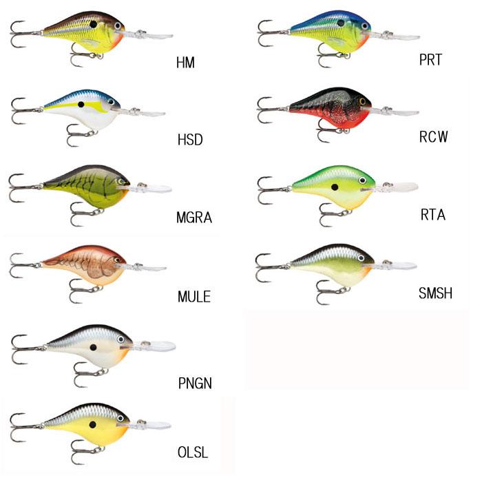 ラパラDT6 10個セット RaPaLa（ラパラ） DT-6 ディープクランク【1】 : バックラッシュYahoo