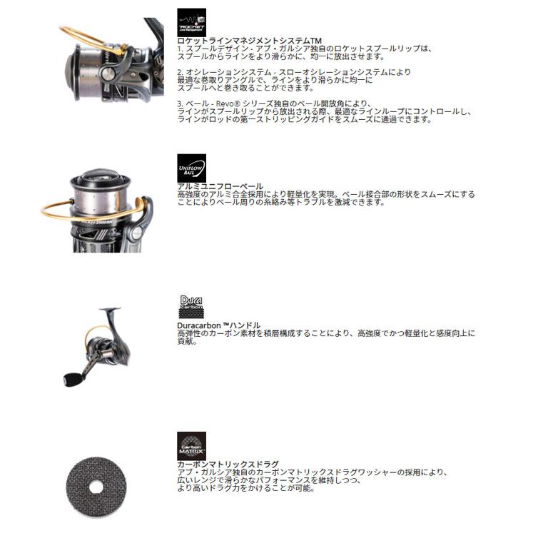 アブ レボ エーエルエックス シータ 3000SH Abu Garcia : バック
