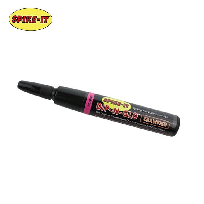 SPIKE-IT DIP-N-GLO CRAWFISH チャート 全7色】スパイクイット ディッピングローマーカー 2本入 SPIKE-IT DIP