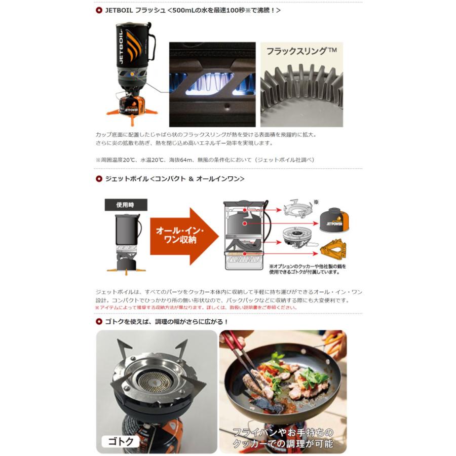 JETBOIL PBL075PS mont-bell 箱あり モンベル ジェットボイルフラッシュ mont-bell JETBOIL FLASH : バック