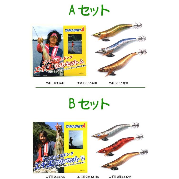 YAMASHITA/ヤマシタ エギ王DVDセット/エギ3ヶ入 : バック