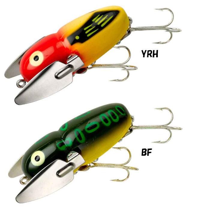 オールドヘドン タイニークレイジークローラー 10個セット 全4色】ヘドン タイニークレイジークローラー Heddon : バックラッシュ