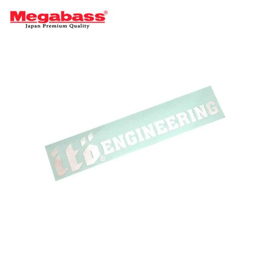 Megabass（メガバス） ito ENGINEERING カッティングステッカー 40cm