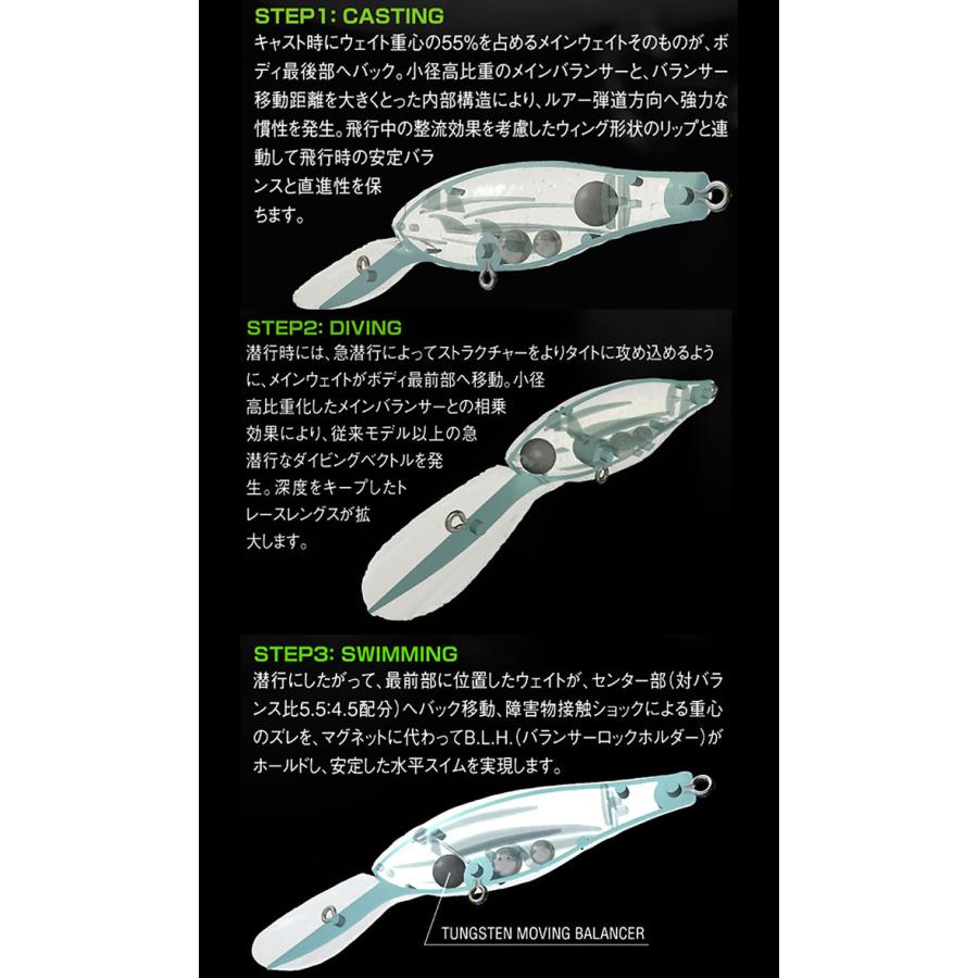 Megabass メガバス ディープエックス300 ディープクランク