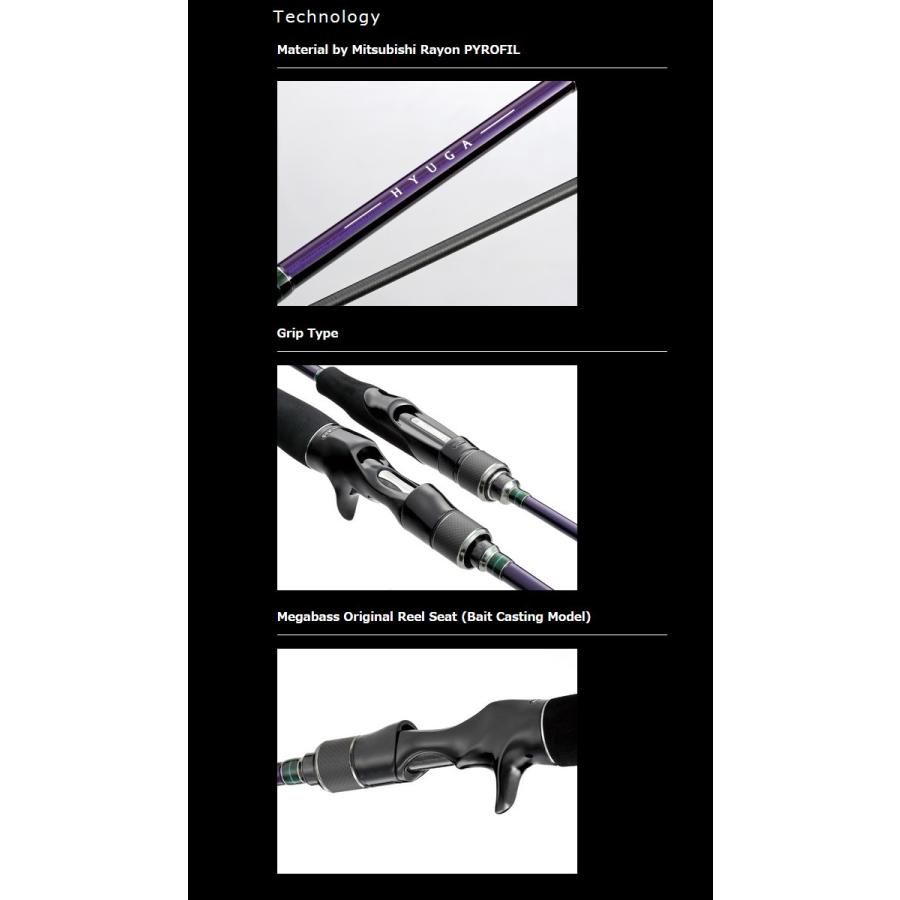 Megabass（メガバス） 2015年モデル HYUGA Multi Piece 66-6ML