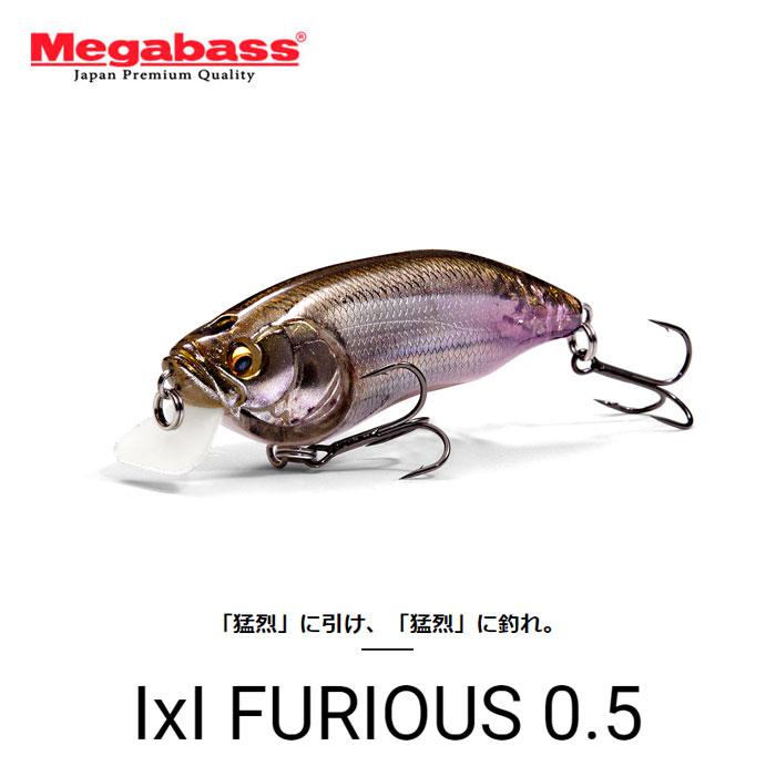 【全16色】メガバス　アイバイアイ　フューリアス　0.5　Megabass IXI FURIOUS 0.5｜backlash｜02