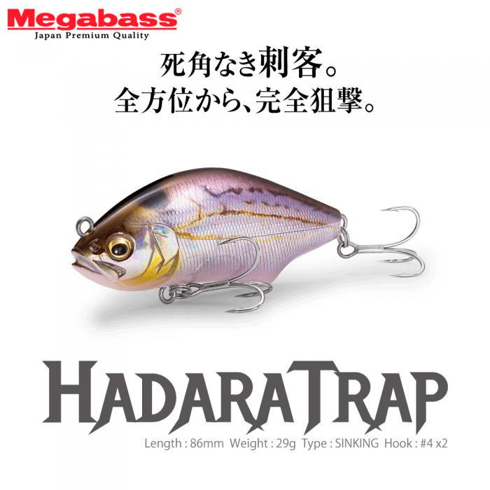 Megabass（メガバス） 【全12色】メガバス ハダラトラップ : バック