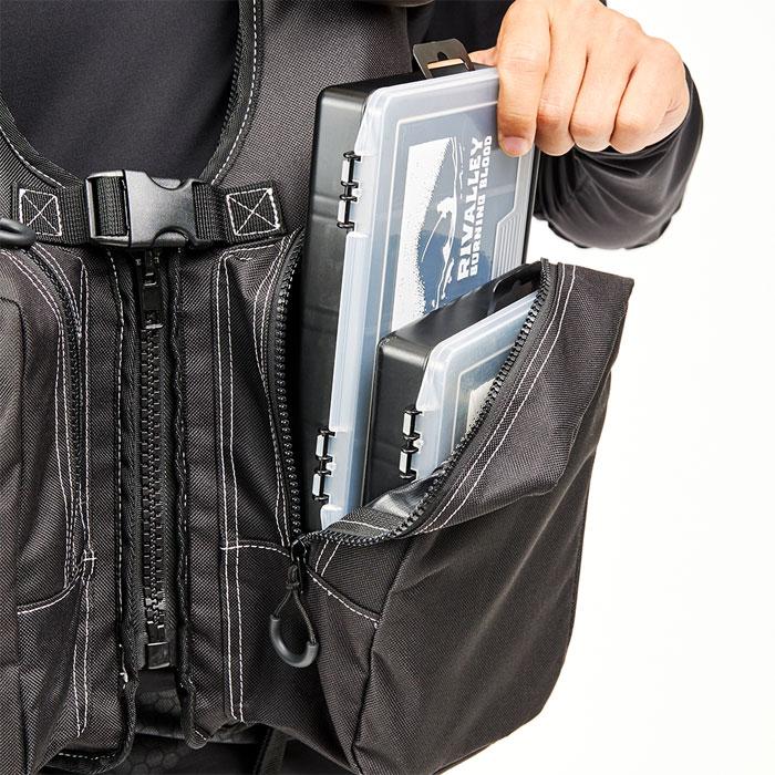 リバレイ　ルアーベスト　未使用 Rivalley（リバレイ） 【全2色】リバレイ 7638 RBB ルアーゲームベスト