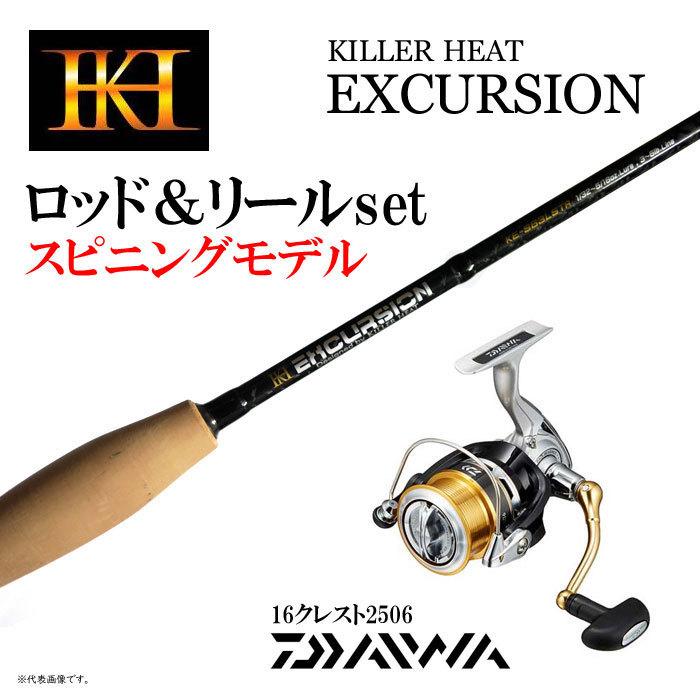 DAIWA（ダイワ） 【ロッド＆リールセット】 キラーヒート