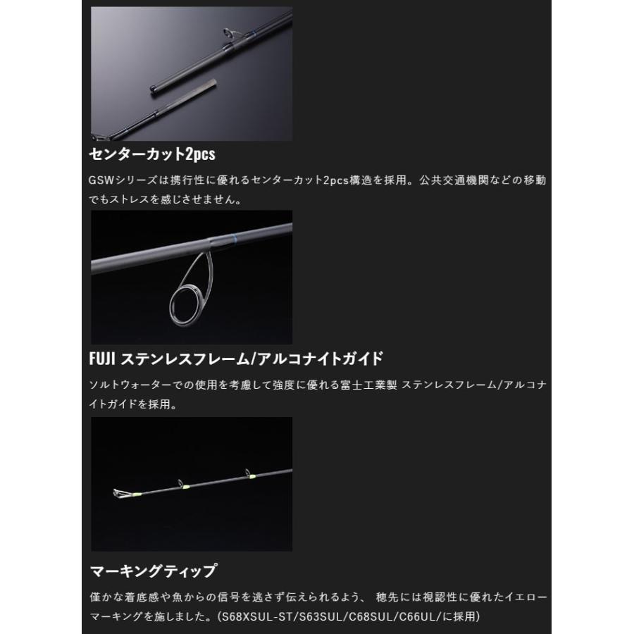 しめる ジャッカル バックラッシュpaypay店 通販 Paypayモール ジーエスダブル Gsw S68l Jackall Gsw