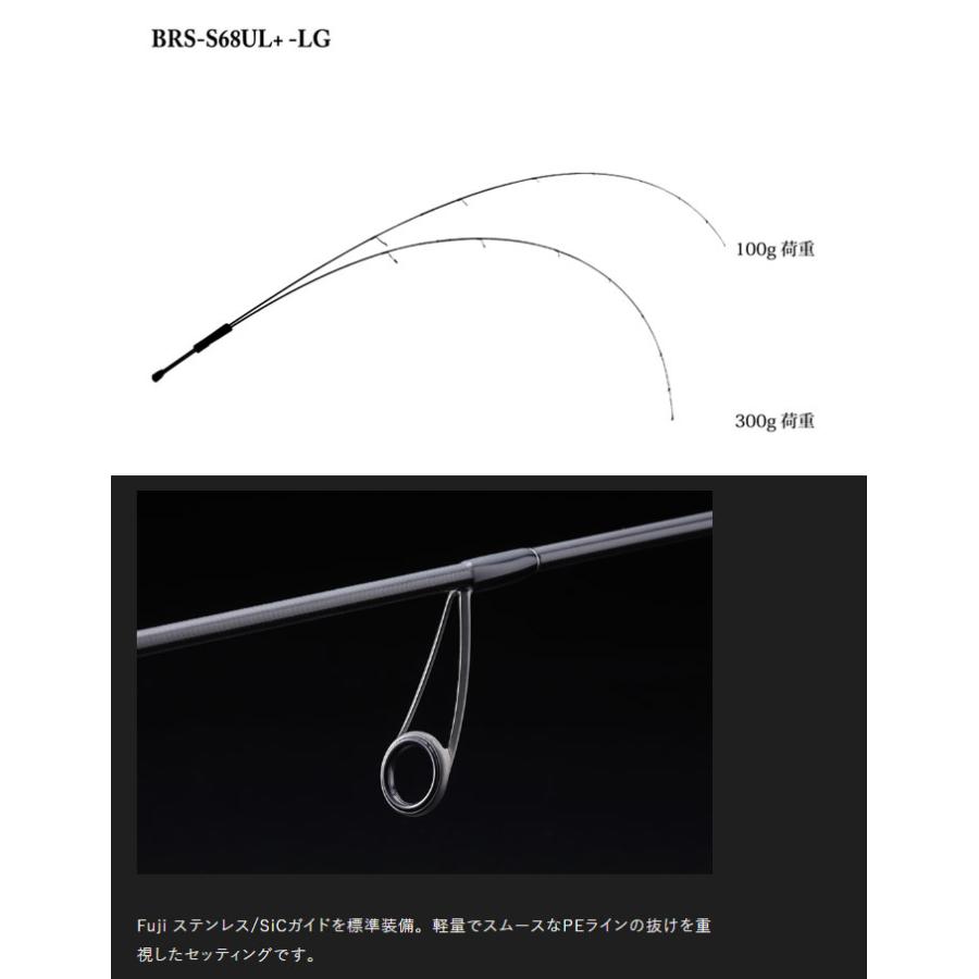 ジャッカル ビーアールエス BRS-S68UL+LG JACKALL BRS : y 