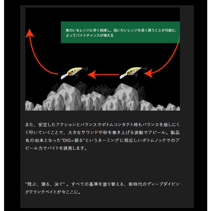 ジャッカル ディグル 2+ クランクベイト DIGLE 683円 JACKALL 1 正規代理店 ジャッカル ディグル 2+ クランクベイト DIGLE 683円 JACKALL 1 正規代理店