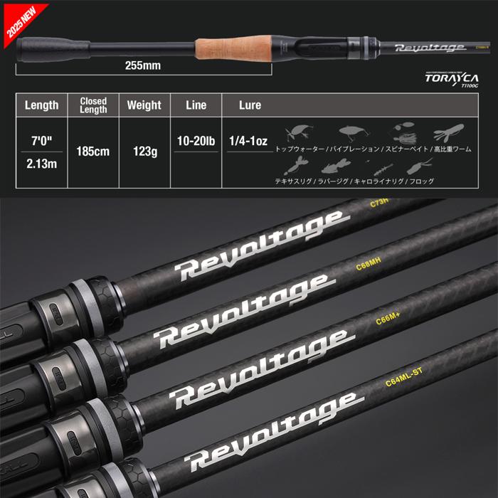 JACKALL（ジャッカル） リボルテージ RV2-C70MH-R : バックラッシュ