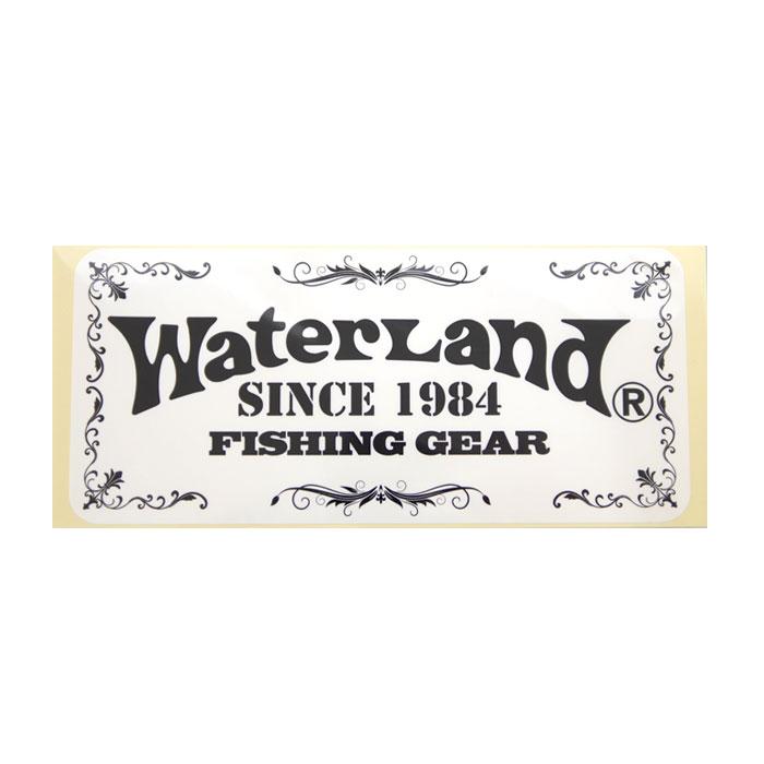 ウォーターランド　ゴールド 3点セット WaterLand 【全3色】ウォーターランド ステッカー Mサイズ