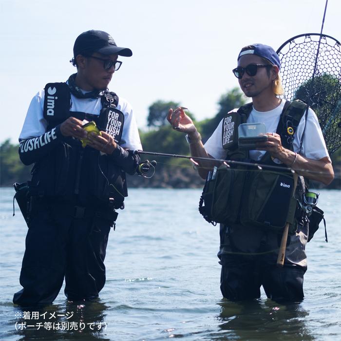 ima フィッシングベスト ブラック 新製品情報：APPAREL&GEAR | ima 公式ブランドサイト-オンラインストア