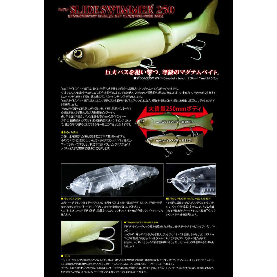deps デプス ニュースライドスイマー 250SS deps 【1】 : バック deps デプス ニュースライドスイマー 250SS deps 【1】 : バック