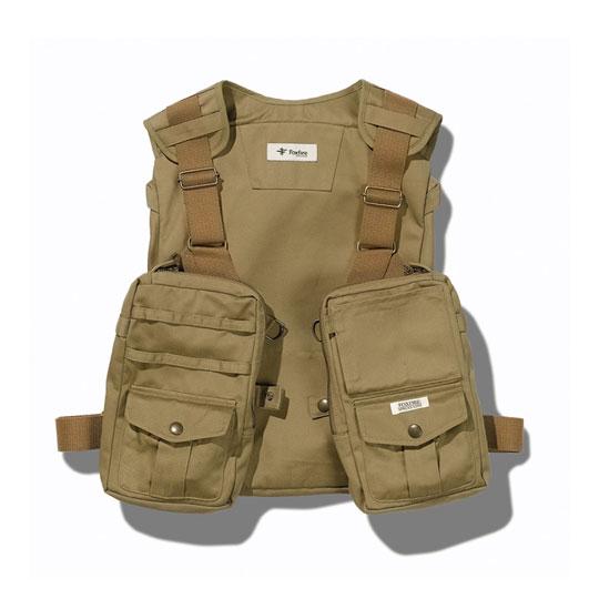 フォックスファイヤー バーチカルタックルベスト Foxfire : バック