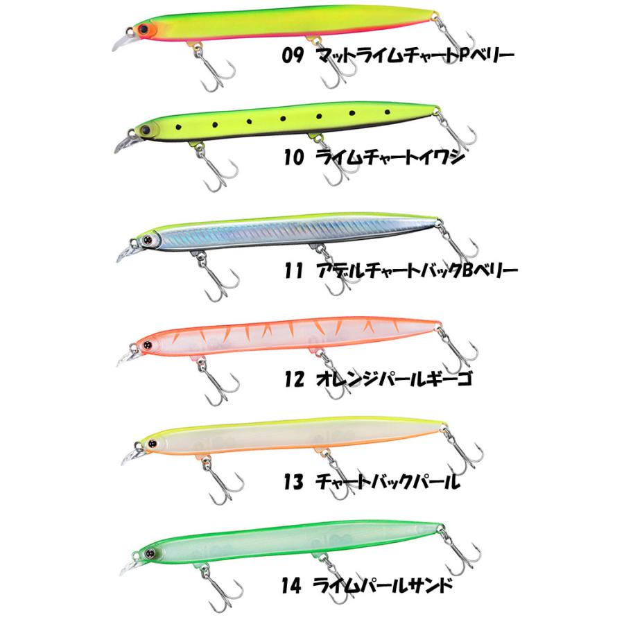 DAIWA（ダイワ） 【全14色】ダイワ モアザン ヒソカ 120F-SSR DAIWA