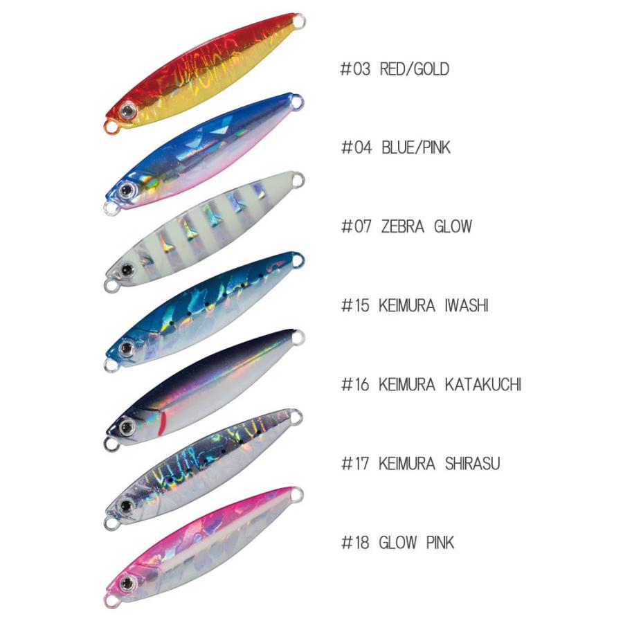 メジャークラフト　ジグパラ15個セット Major Craft（メジャークラフト） ジグパラ マイクロスリム 15g Major