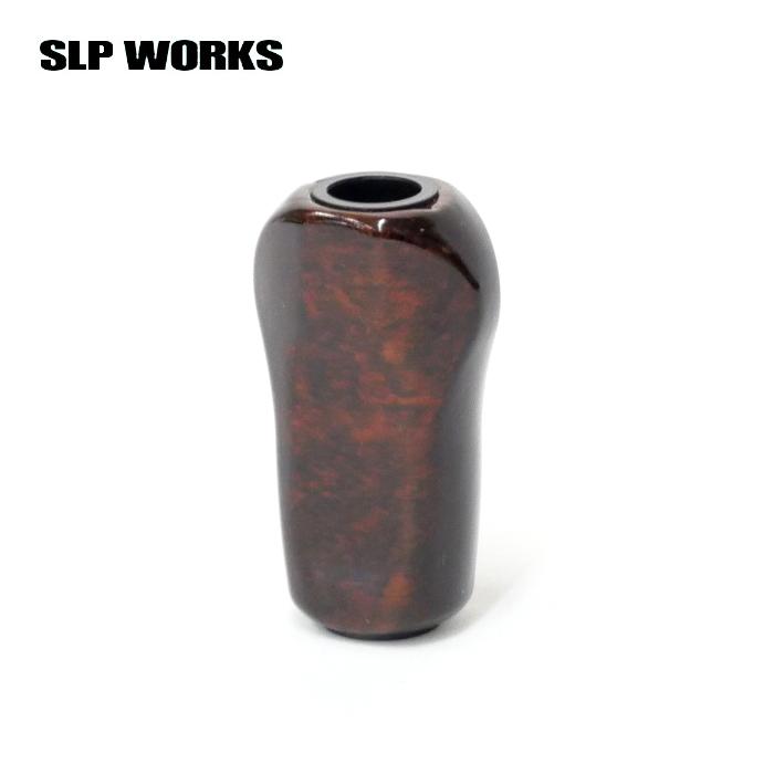 SLP WORKS SLPワークス Iシェイプウッドノブ スネークウッドC : バック